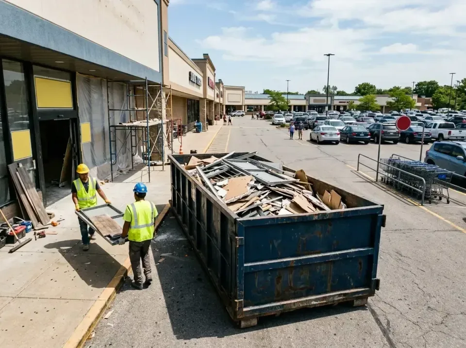 retail-store-renovation-debris-003 — frequently asked questions, Roll-off Dumpster Rentals in Amherst, VA